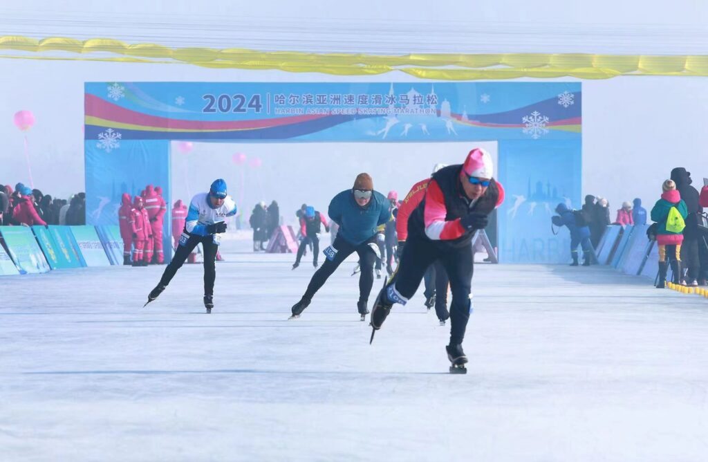 维赛计时助力2024亚洲速度滑冰马拉松